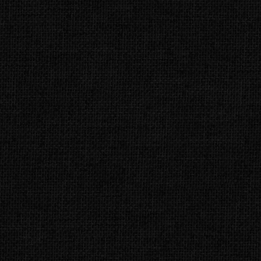 Hondenmand Stof 90 x 53 x 30 cm Zwart