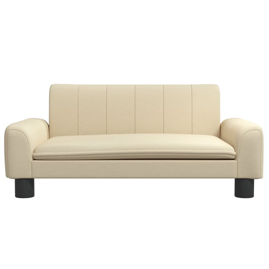 Hondenmand Stof Kleurig 70 x 45 x 30 cm crème