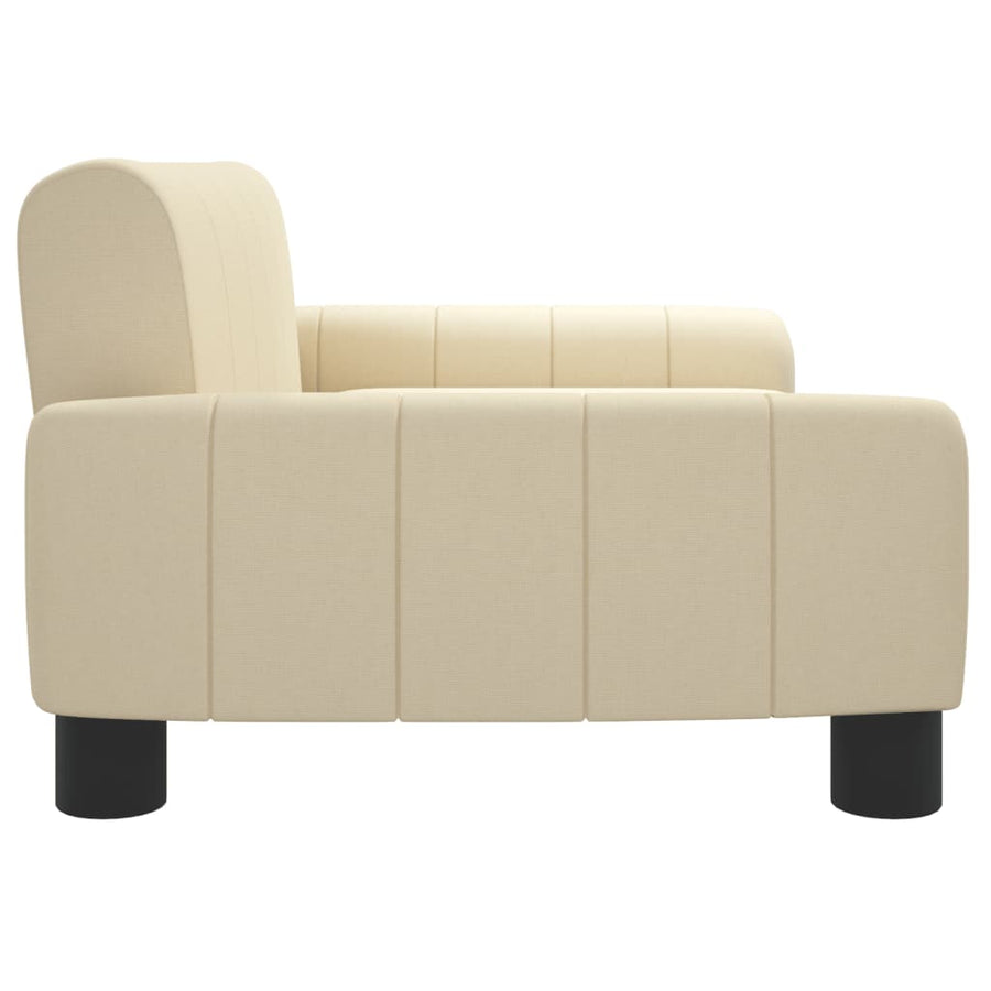 Hondenmand Stof Kleurig 70 x 45 x 30 cm crème