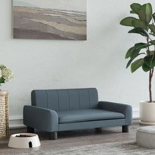 Hondenmand Stof 70 x 45 x 30 cm Donkergrijs