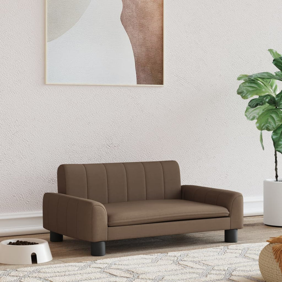 Hondenmand 70X45X30 Cm Stof Bruin 70 x 45 x 30 cm