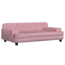 Hondenmand Fluweel 90 x 53 x 30 cm Roze
