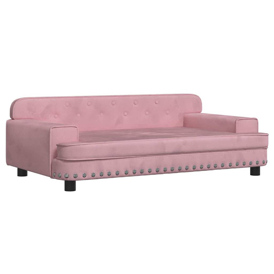 Hondenmand 90X53X30 Cm Fluweel Roze