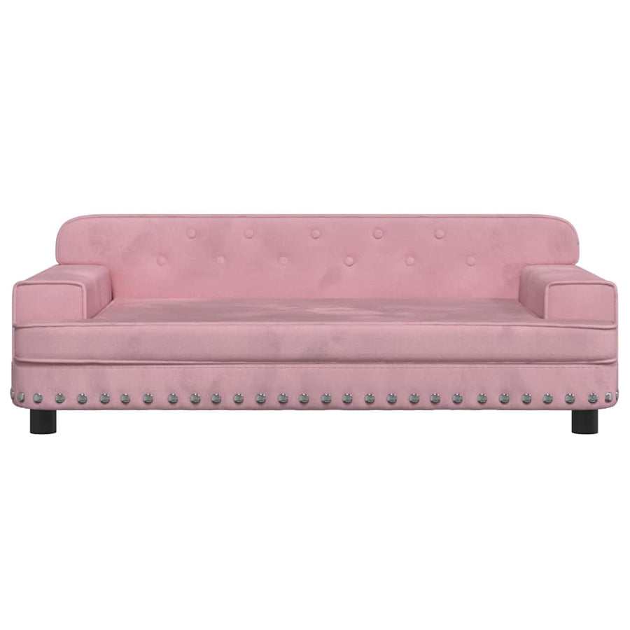 Hondenmand 90X53X30 Cm Fluweel Roze