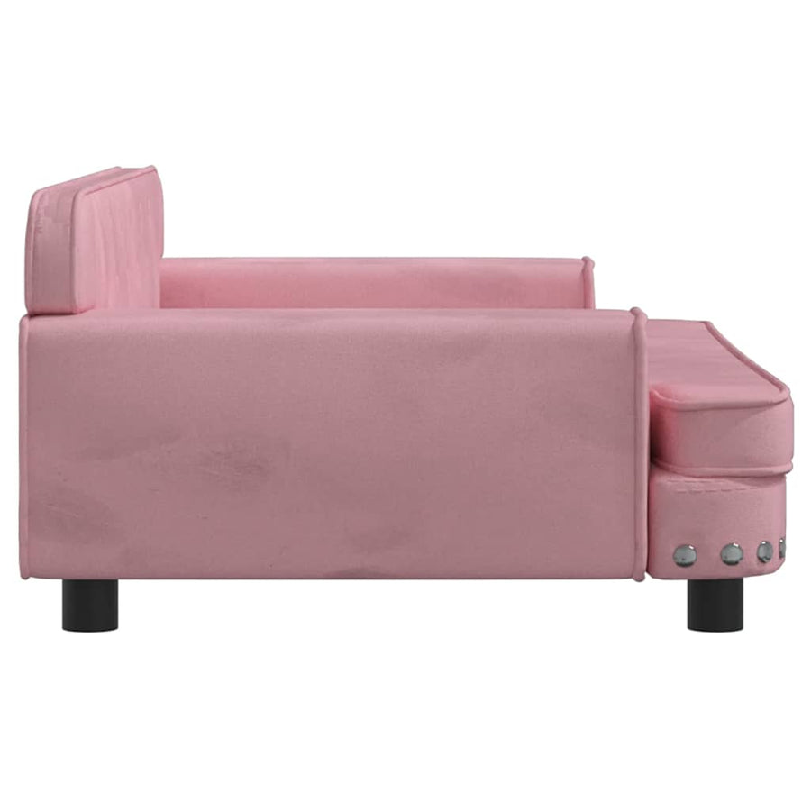 Hondenmand 90X53X30 Cm Fluweel Roze