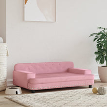 Hondenmand Fluweel 90 x 53 x 30 cm Roze