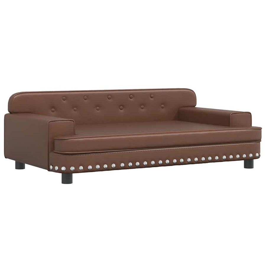 Hondenmand 90X53X30 Cm Kunstleer Bruin