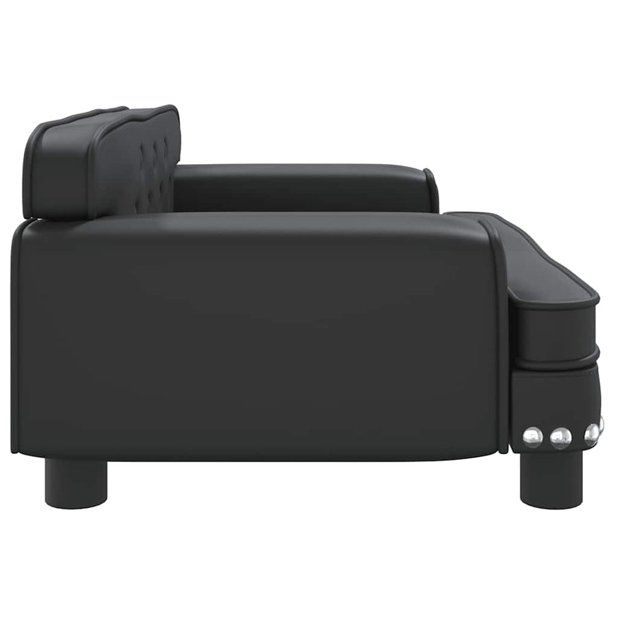 Hondenmand 70X45X30 Cm Kunstleer Zwart