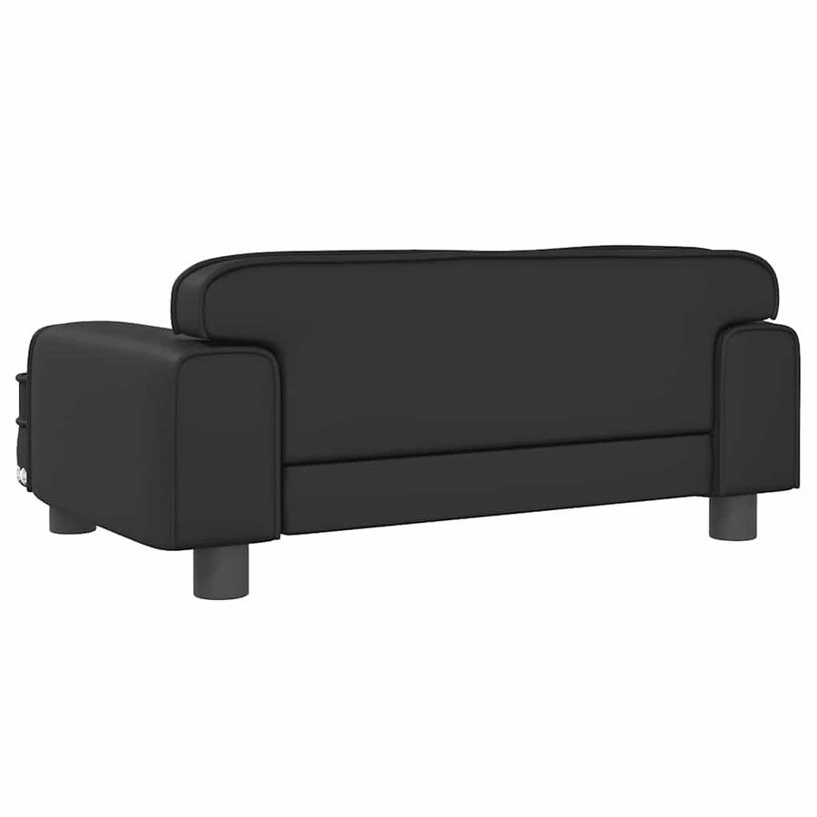 Hondenmand 70X45X30 Cm Kunstleer Zwart
