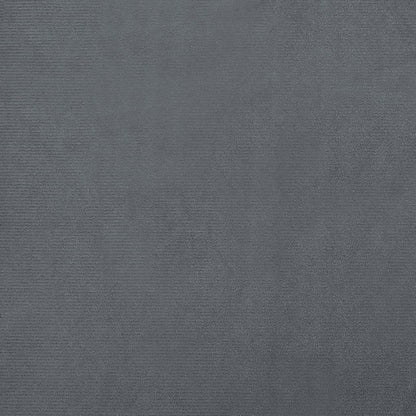 Hondenmand Fluweel 80 x 45 x 30 cm Donkergrijs