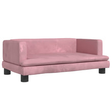 Hondenmand Fluweel 80 x 45 x 30 cm Roze