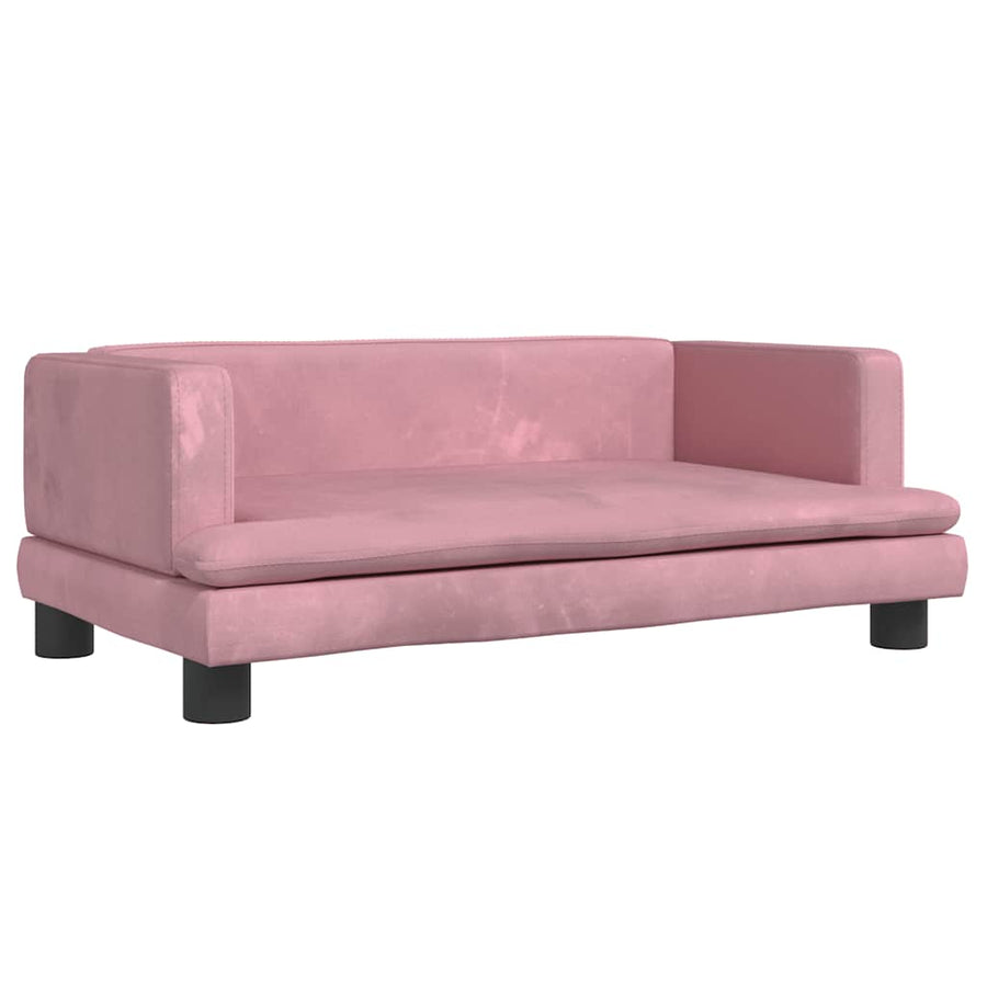 Hondenmand 80X45X30 Cm Fluweel Roze