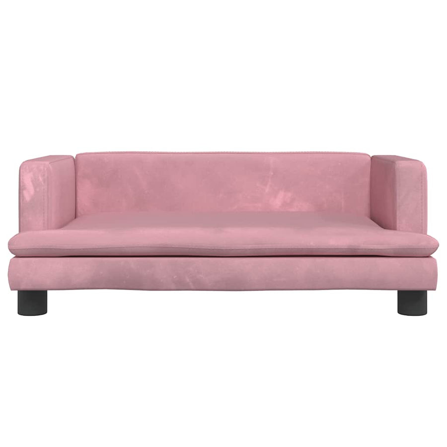 Hondenmand 80X45X30 Cm Fluweel Roze