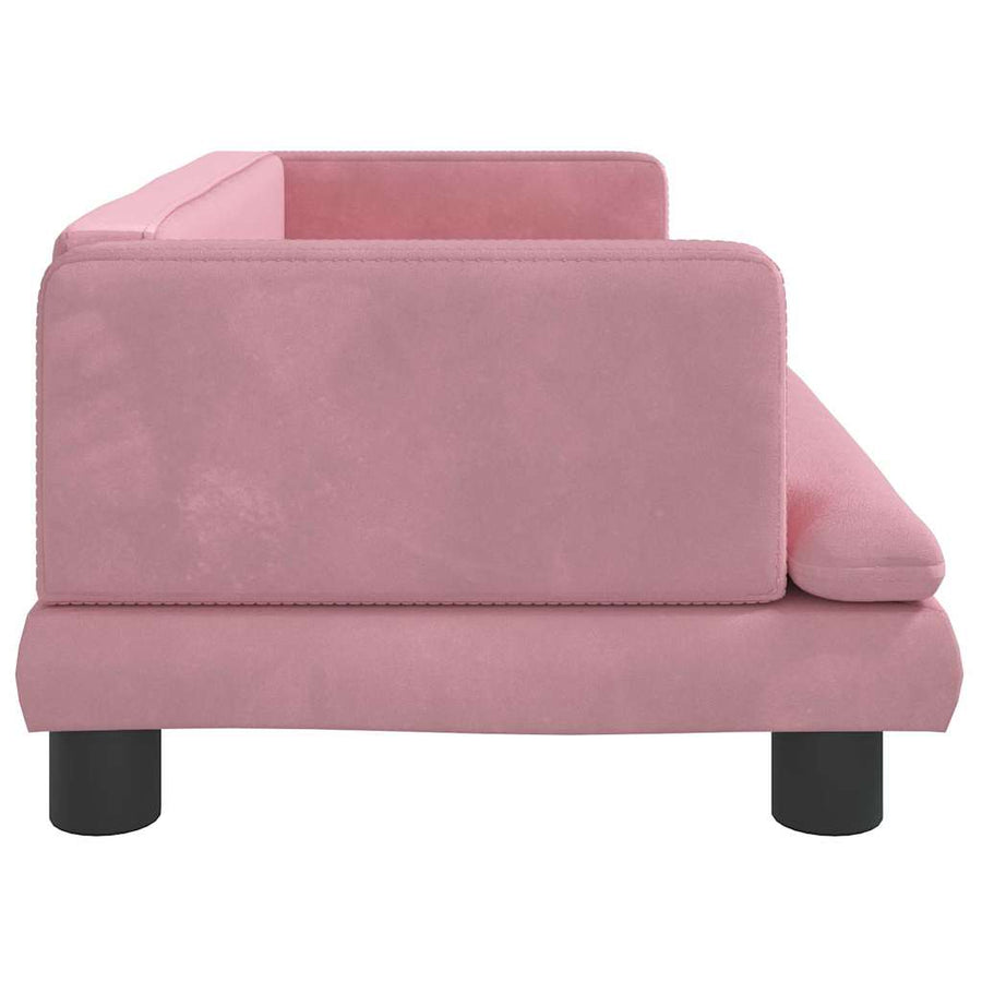 Hondenmand 80X45X30 Cm Fluweel Roze