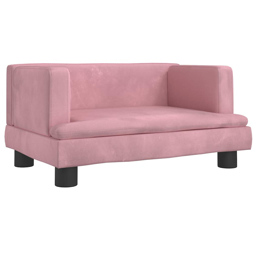Hondenmand 60X40X30 Cm Fluweel Roze