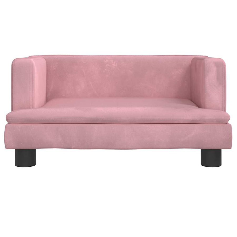 Hondenmand 60X40X30 Cm Fluweel Roze