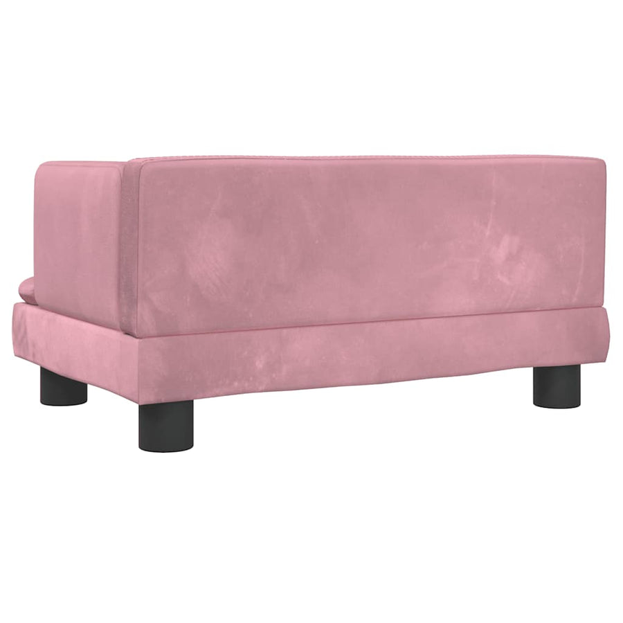 Hondenmand 60X40X30 Cm Fluweel Roze