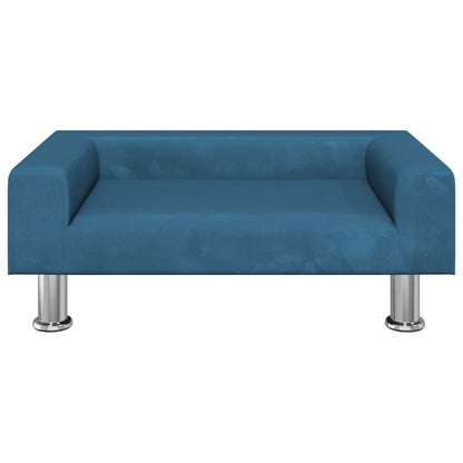 Hondenmand 70X45X26,5 Cm Fluweel Blauw 70 x 45 x 26.5 cm