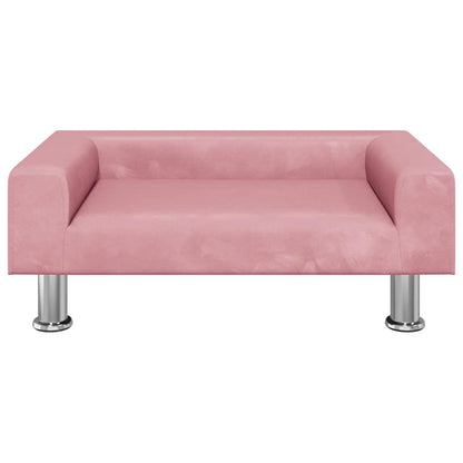 Hondenmand 70X45X26,5 Cm Fluweel Roze