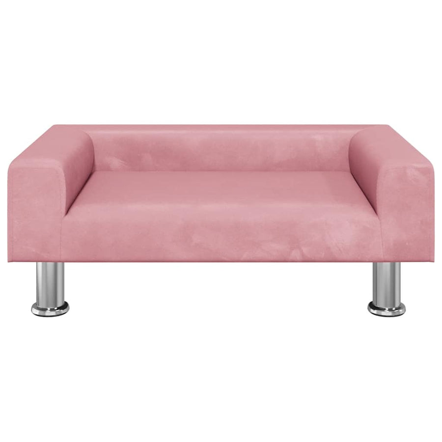 Hondenmand 70X45X26,5 Cm Fluweel Roze