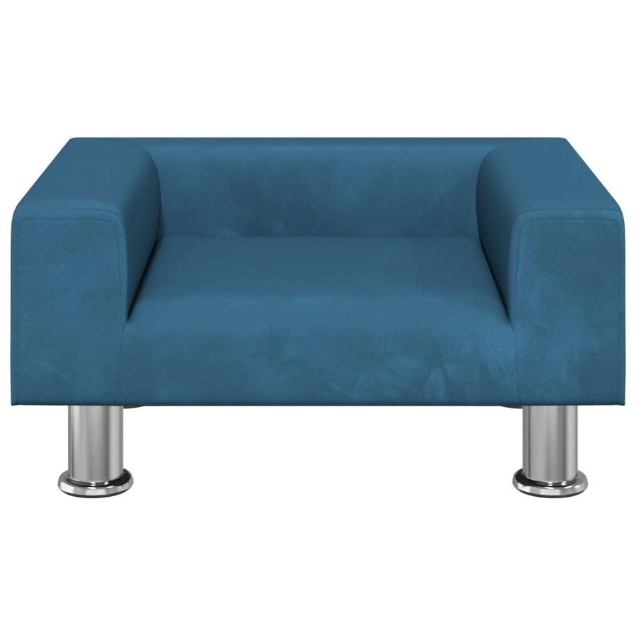 Hondenmand 50X40X26,5 Cm Fluweel 50 x 40 x 26.5 cm Blauw