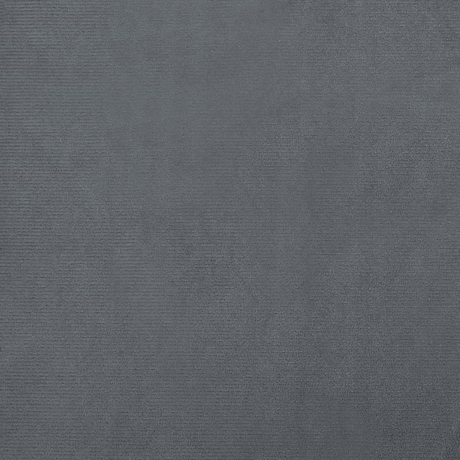 Hondenmand 50x40x26,5 cm fluweel donkergrijs 50 x 40 x 26.5 cm Donkergrijs