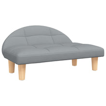 Hondenmand 70x52x30 cm stof lichtgrijs Lichtgrijs