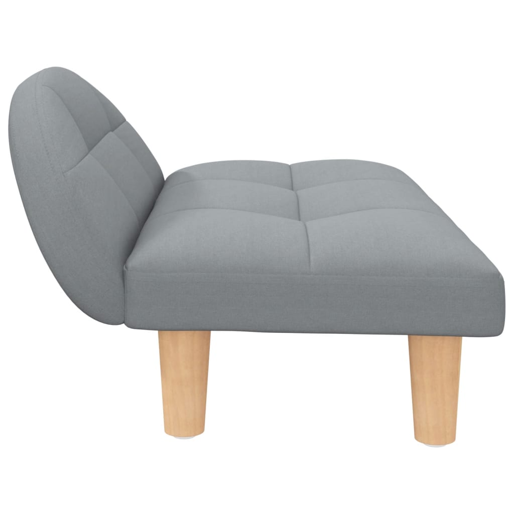 Hondenmand 70x52x30 cm stof lichtgrijs Lichtgrijs