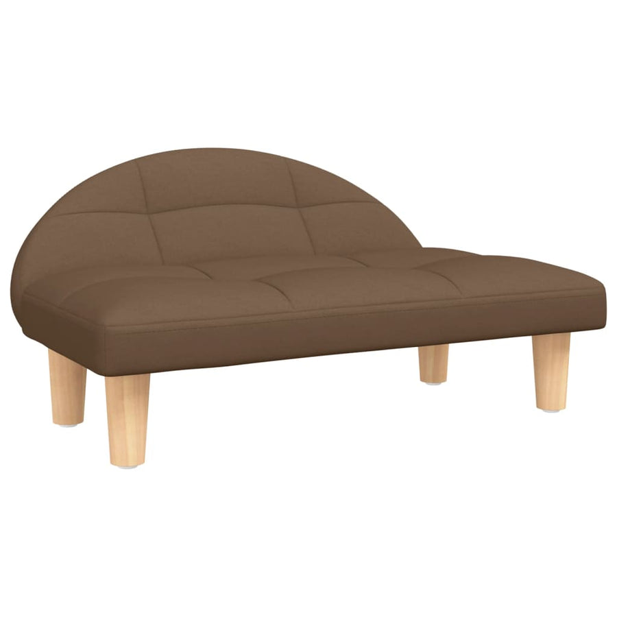 Hondenmand 70x52x30 cm stof bruin Bruin
