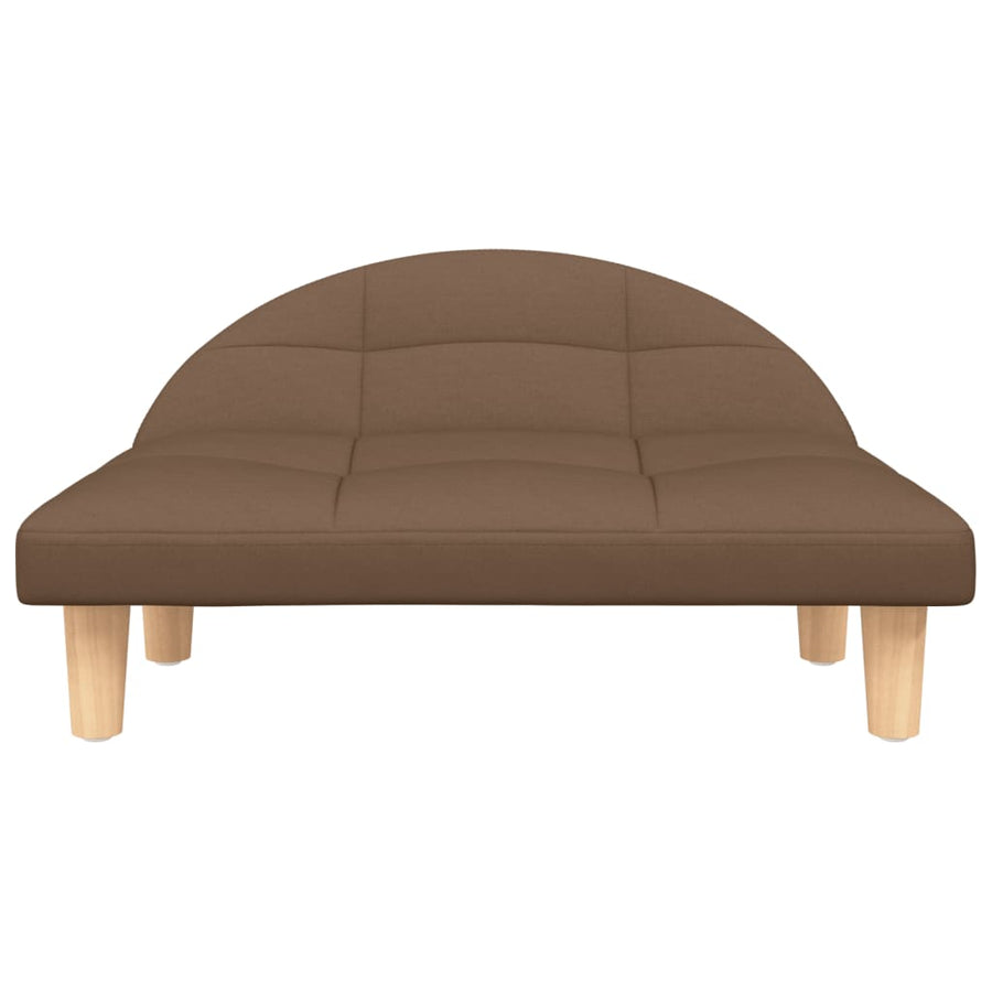 Hondenmand 70x52x30 cm stof bruin Bruin
