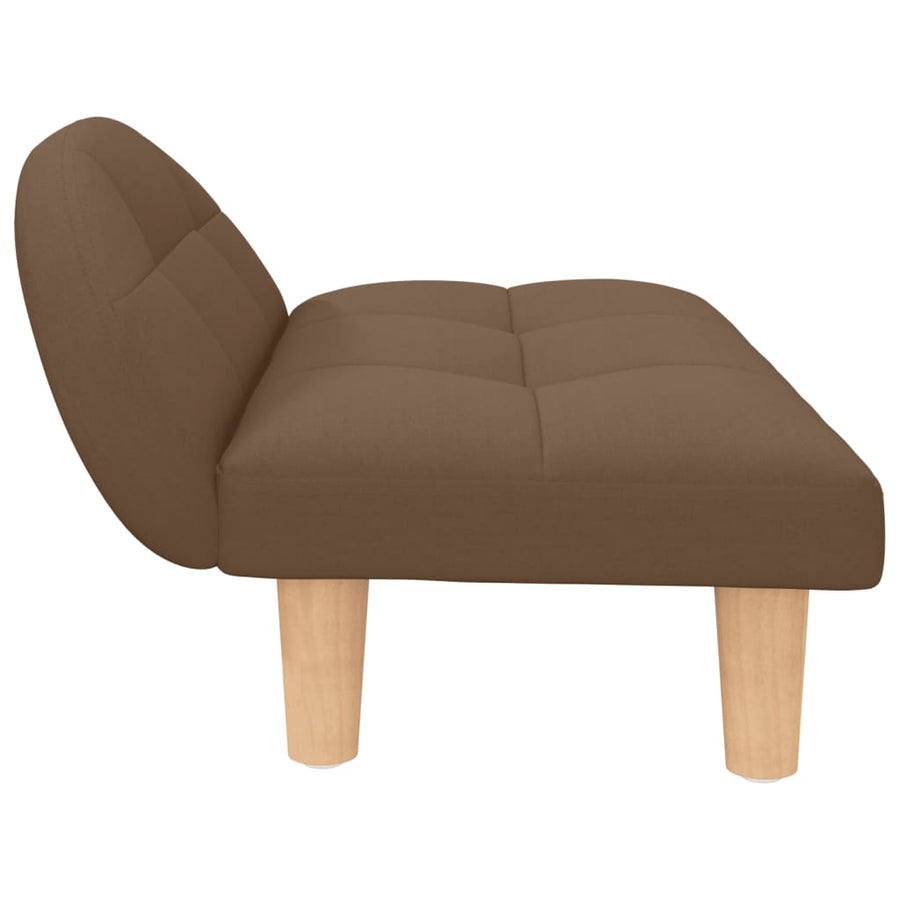 Hondenmand 70x52x30 cm stof bruin Bruin