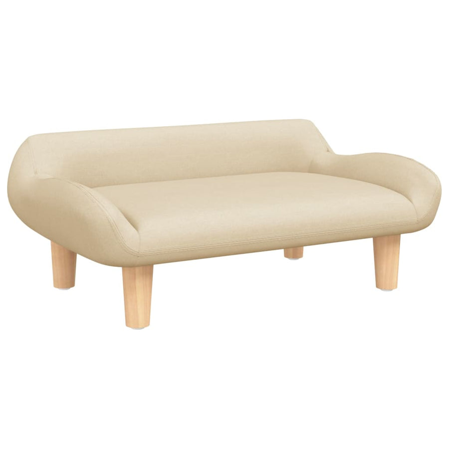 Hondenmand 70X40X24 Cm Stof Kleurig crème