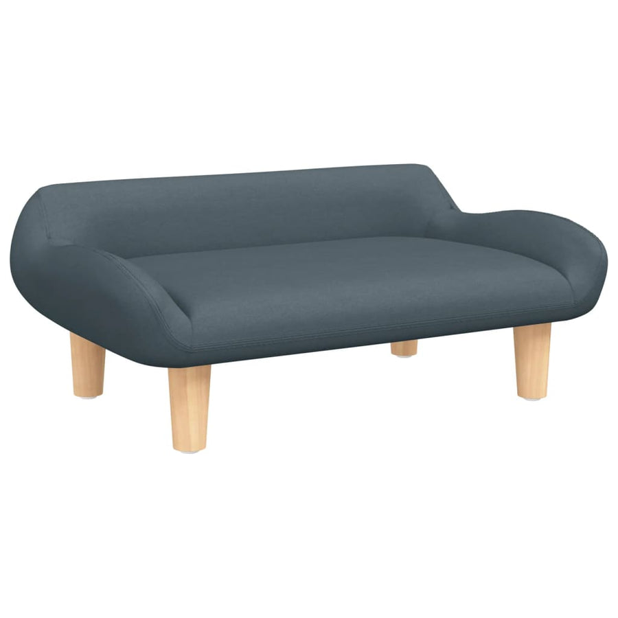 Hondenmand 70X40X24 Cm Stof Donkergrijs