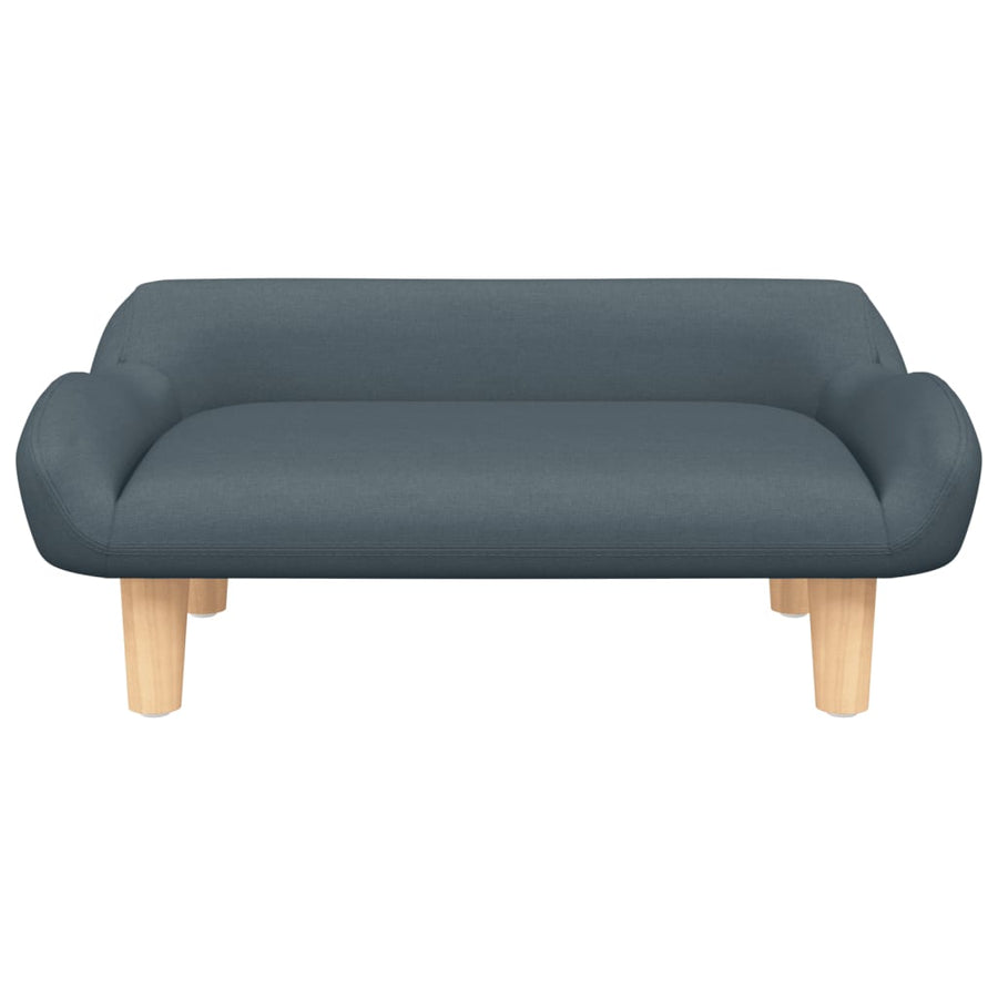 Hondenmand 70X40X24 Cm Stof Donkergrijs