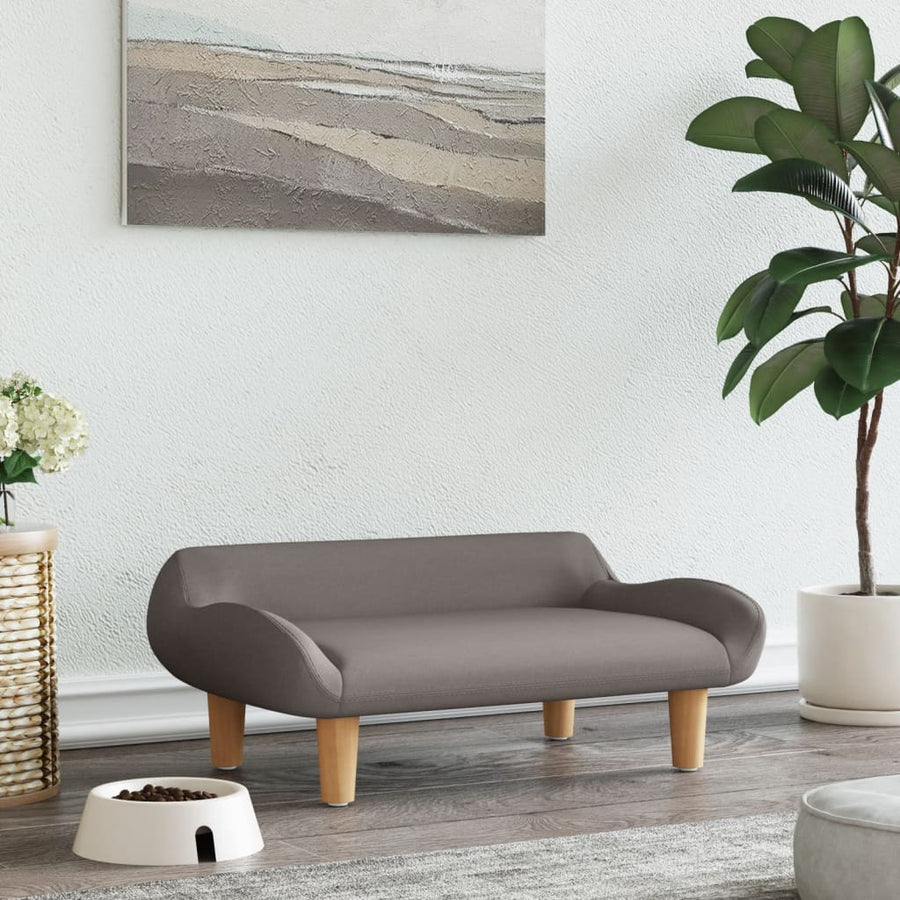 Hondenmand 70X40X24 Cm Stof Donkergrijs