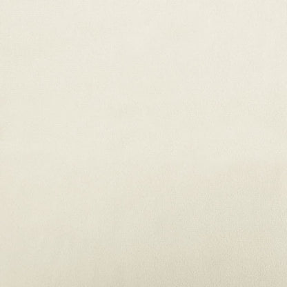 Hondenmand 70x40x24 cm fluweel crèmekleurig crème