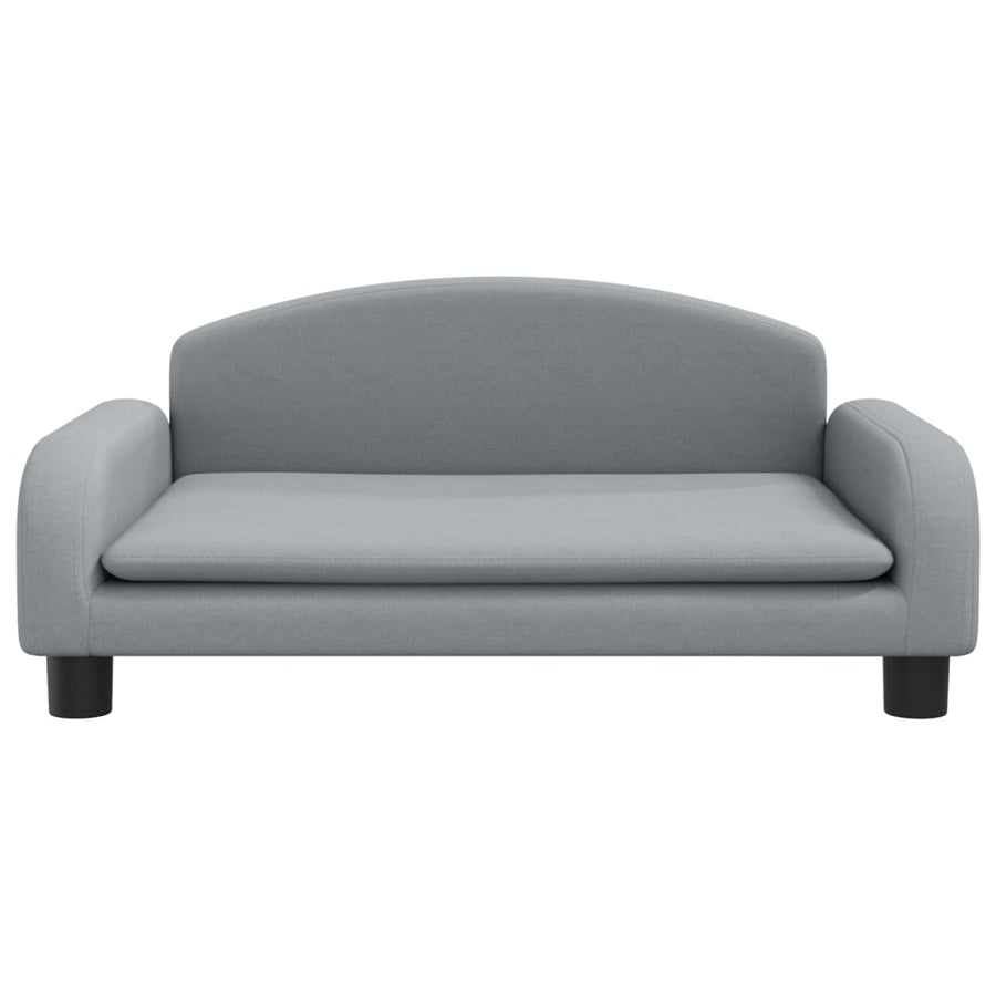Hondenmand 70x45x30 cm stof lichtgrijs 70 x 45 x 30 cm Lichtgrijs