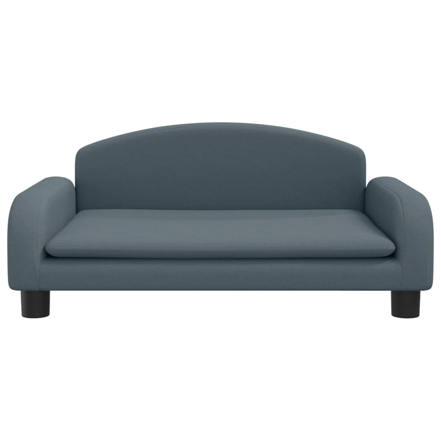 Hondenmand 70x45x30 cm stof donkergrijs 70 x 45 x 30 cm Donkergrijs