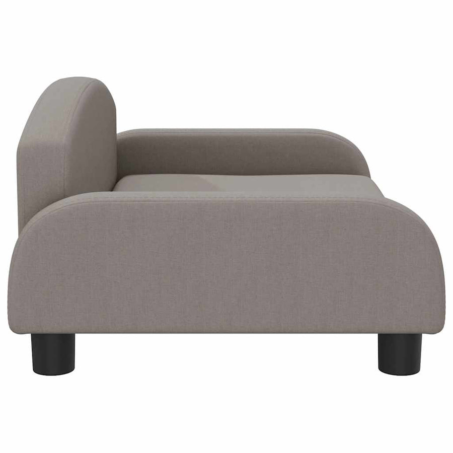 Hondenmand 70 x 45 x 30 cm Taupe Stof