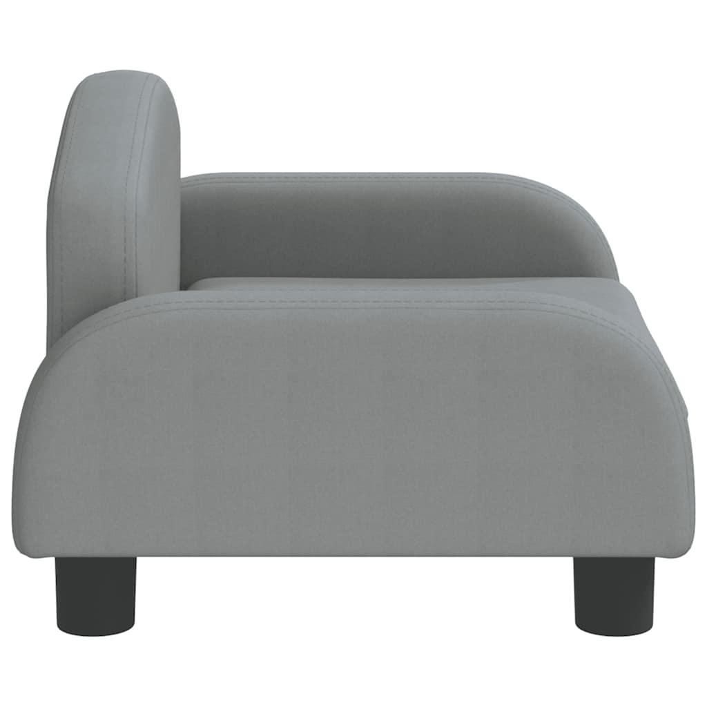 Hondenmand 50X40X30 Cm Stof Lichtgrijs