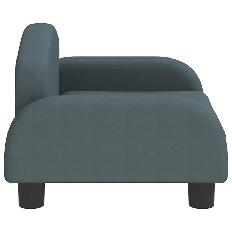 Hondenmand 50X40X30 Cm Stof Donkergrijs
