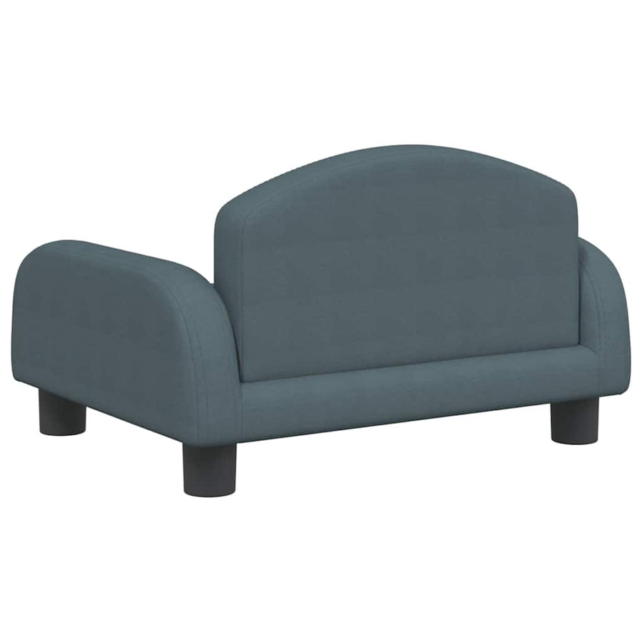 Hondenmand 50X40X30 Cm Stof Donkergrijs