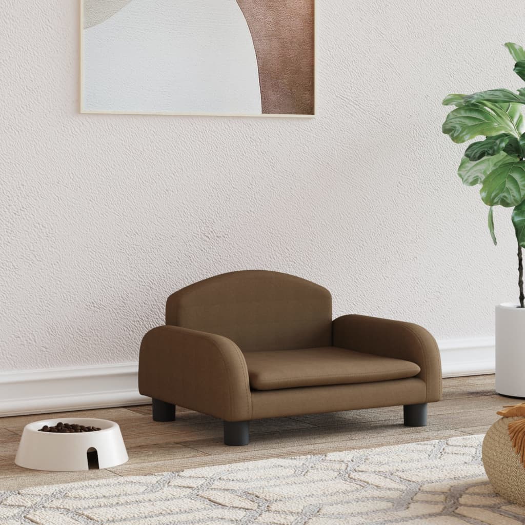 Hondenmand Stof 50 x 40 x 30 cm Bruin