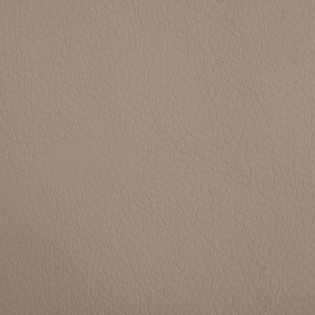 Hondenmand 50x40x30 cm kunstleer cappuccinokleurig 50 x 40 x 30 cm Cappuccino