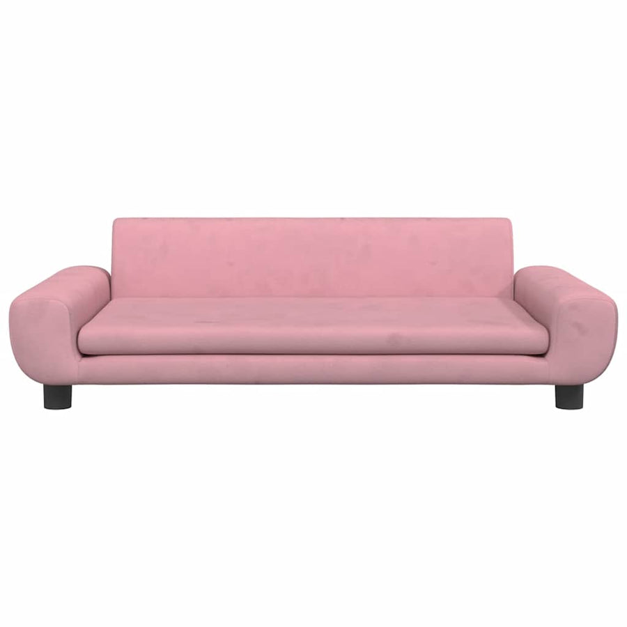 Hondenmand 100X54X33 Cm Fluweel Roze