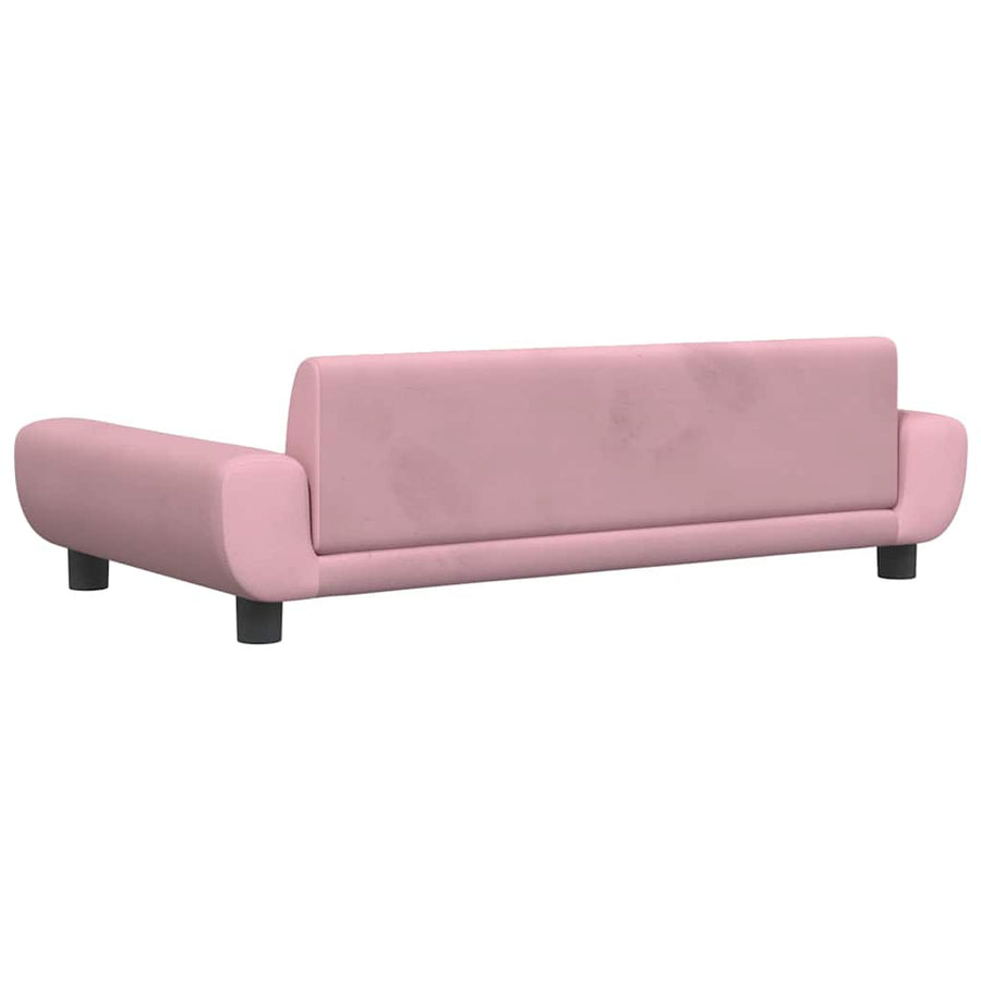 Hondenmand 100X54X33 Cm Fluweel Roze