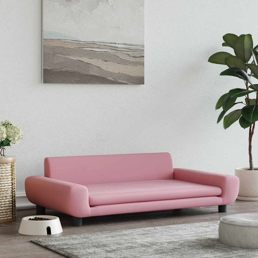 Hondenmand 100X54X33 Cm Fluweel Roze