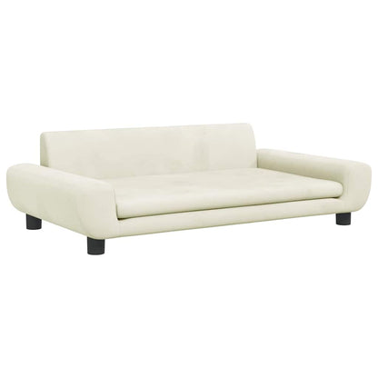 Hondenmand 100X54X33 Cm Fluweel Crèmekleurig