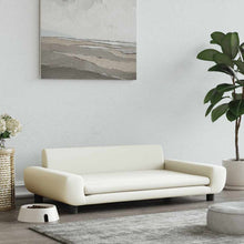 Hondenmand 100X54X33 Cm Fluweel Crèmekleurig