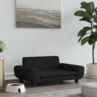 Hondenmand 70x45x33 cm zwart fluweel